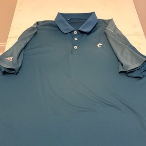 Adidas Men's Teal Polo Shirt